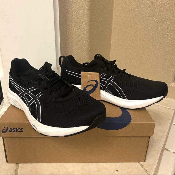 NWT New in Box ASICS Men's Gel Contend 9 Black Running Shoes - Picture 2 of 16